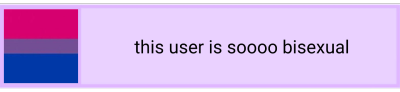 userbox that reads 'this user is soooo bisexual'